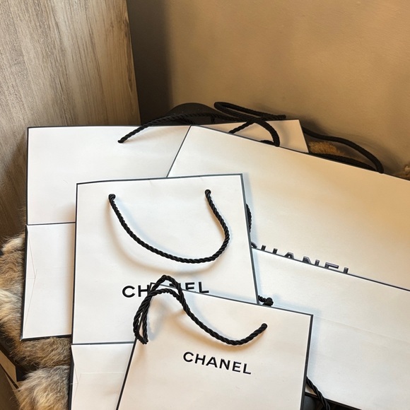 CHANEL Handbags - Chanel White Shopping Bag